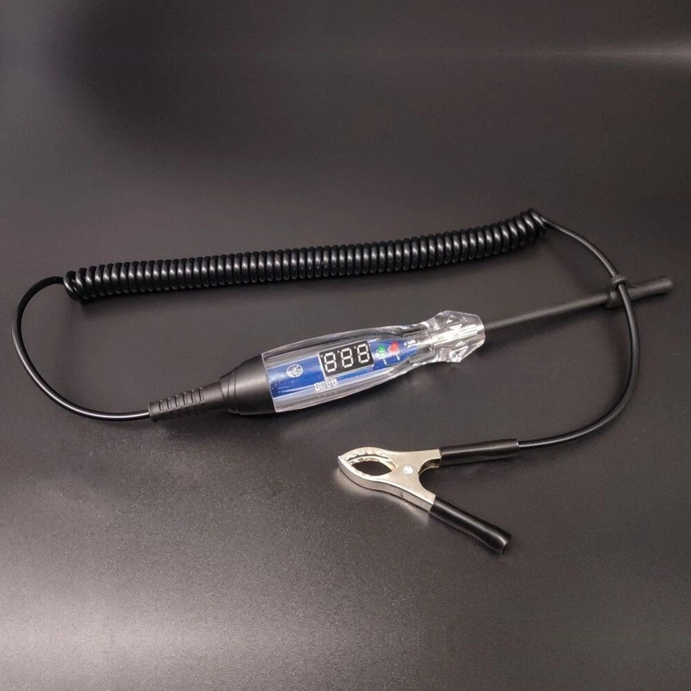 3-60v ns836 led digitale display bidirectionele spanningstester handheld draagbare auto circuit tester automotive onderhoud testen tool