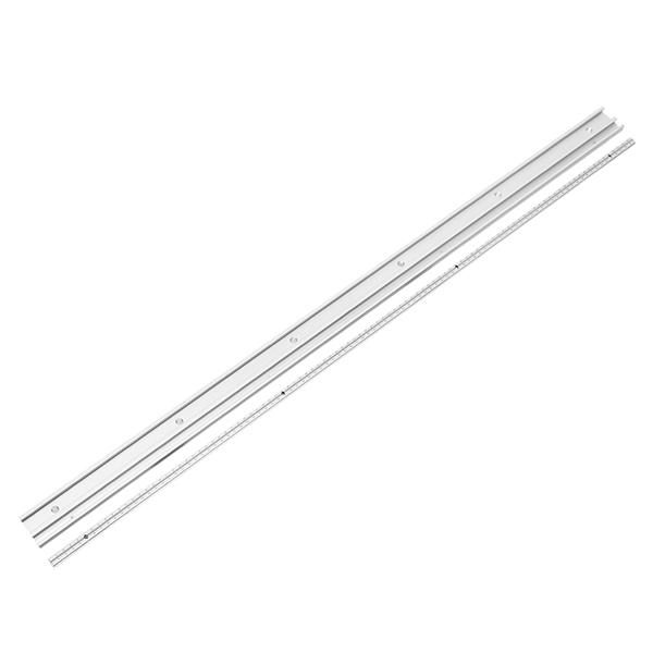 1000mm met schaal t-track t-slot mitre track jig fixture slot voor routertafel