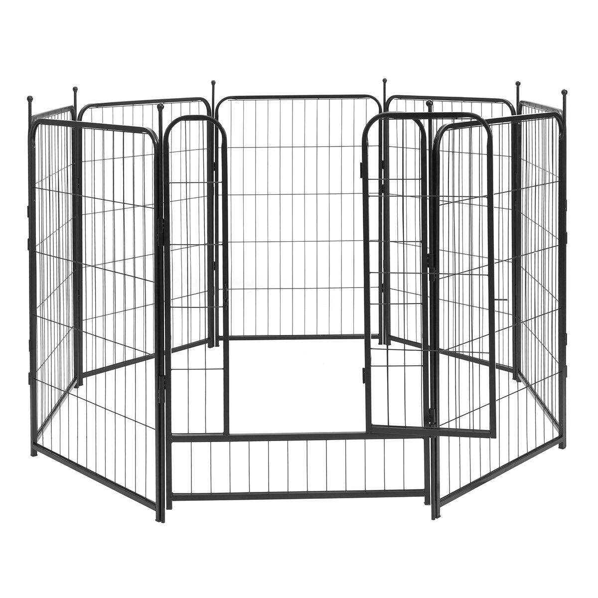 8 panel hondenbox heavy duty metalen puppy pen hek behuizing 68x100cm