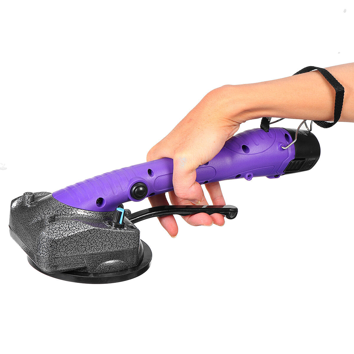 1000w 12v tegels tegelmachine portable verstelbare tegel vibrator zuignap machine w/1/2 batterij voor wandtegels kleine vloertegels