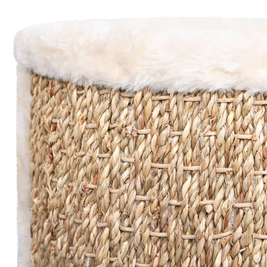 kattenmand rond 36 cm zeegras