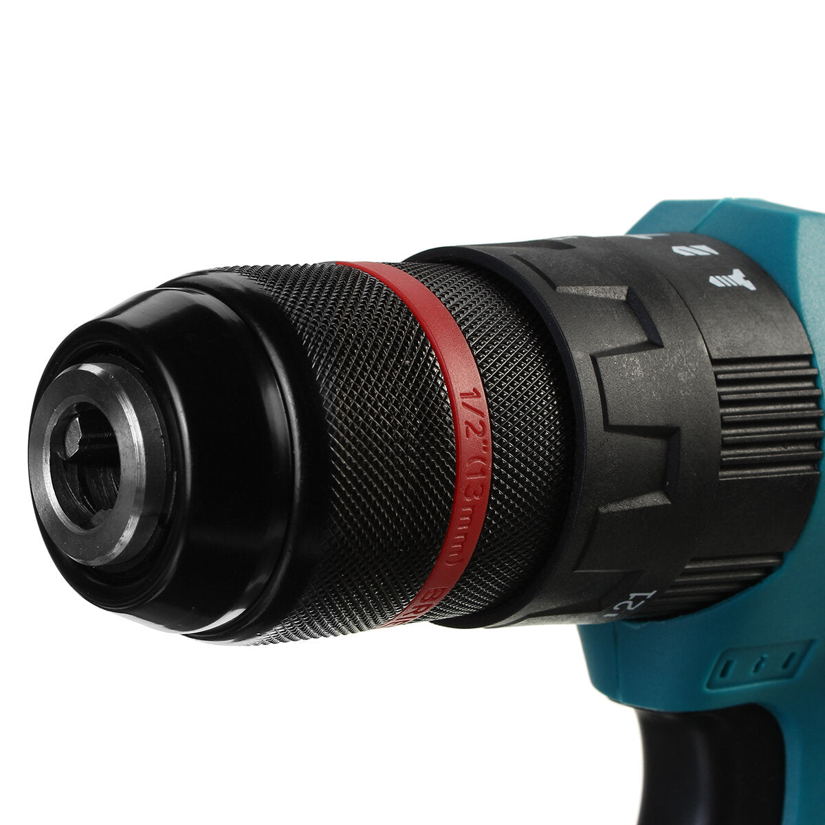 3 in 1 draadloze borstelloze elektrische slagboorschroevendraaier 13 mm schroevendraaier voor makita-batterij