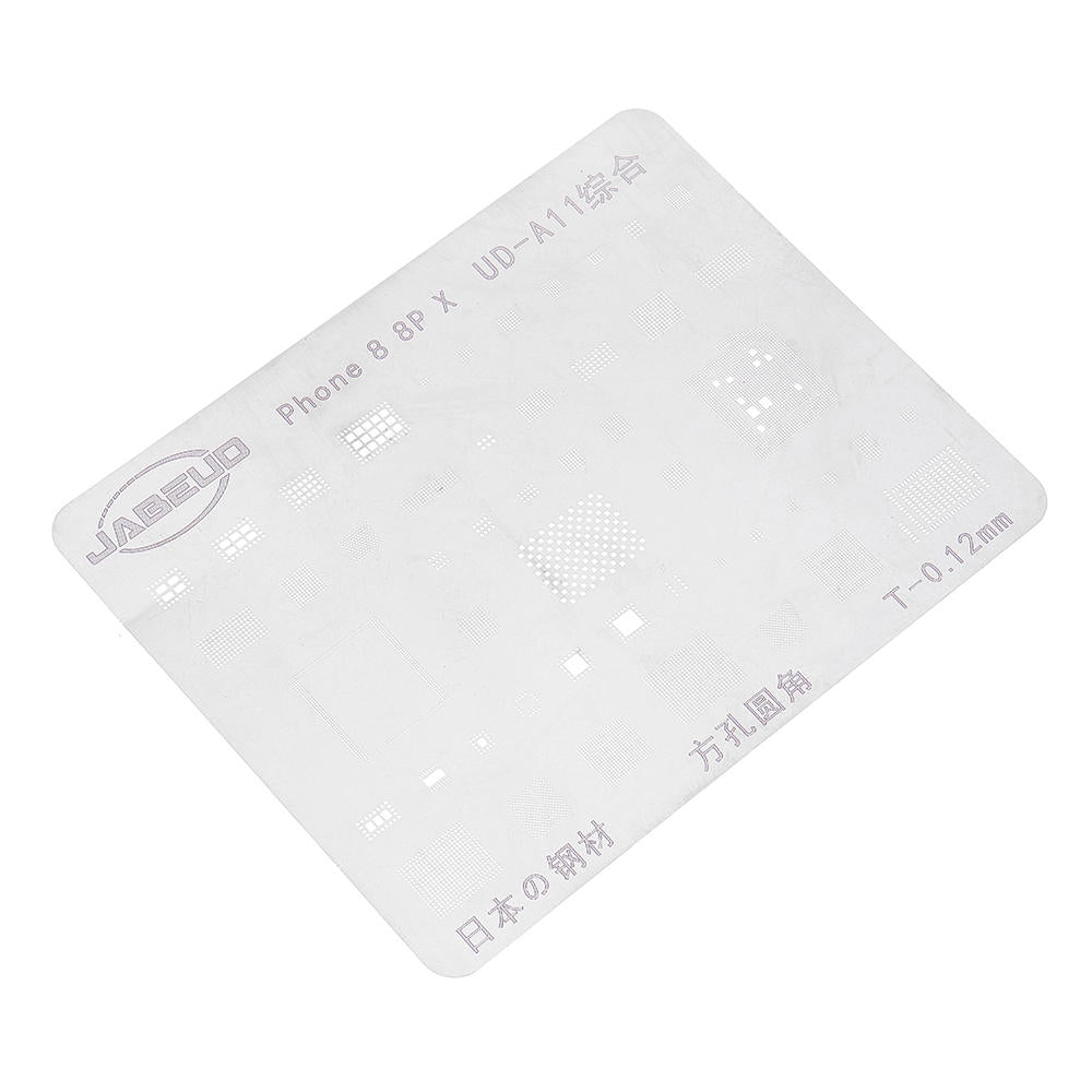 precisie bga reballing stencil plant tin staal net reparatie tool voor iphone 5/5s/6/6p/6s/6sp/7/7p/8/8p/x/xs/xs max xr