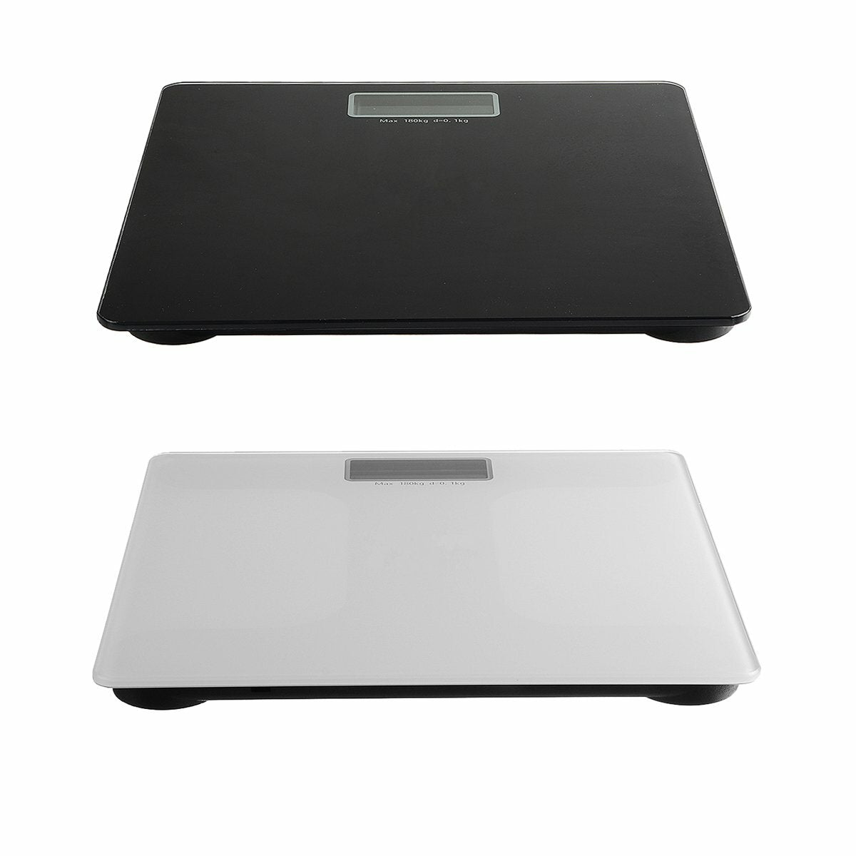 180kg lcd digitale lichaamsvetweegschaal gehard glas fitness gezondheidsbalans