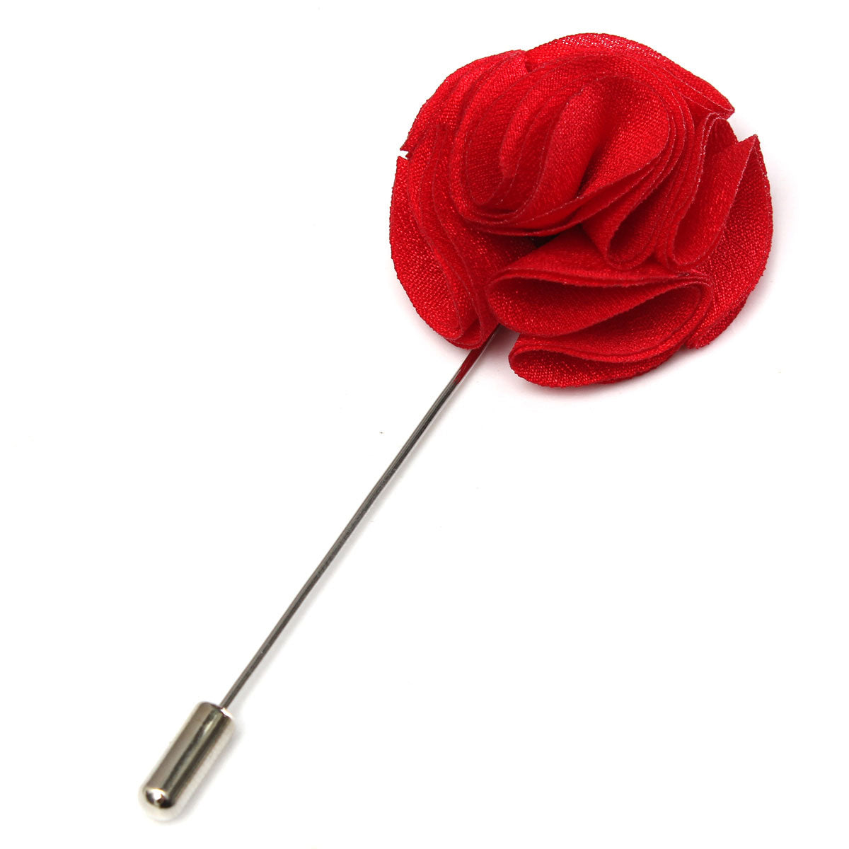 handgemaakte fabric lapel boutonniere brooch pin heren accessoires