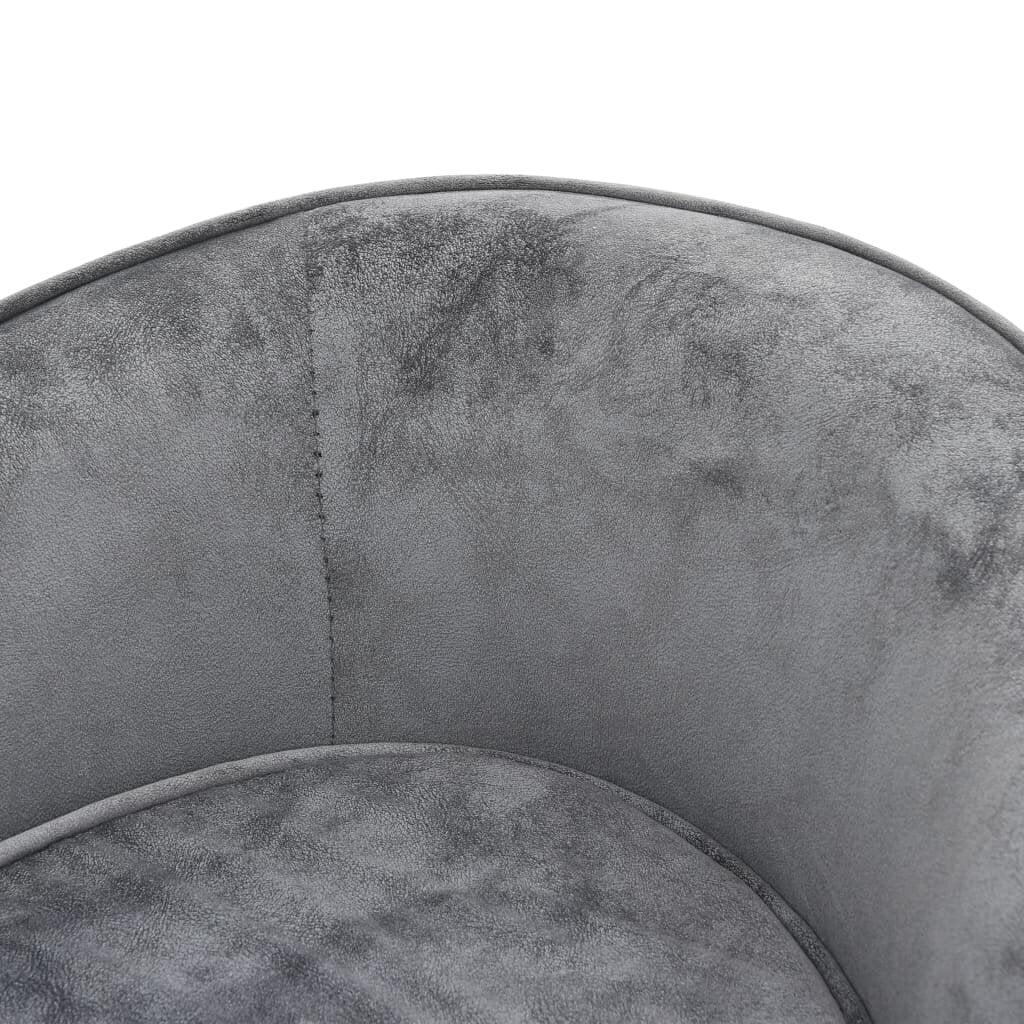 hondensofa grijs 27.2 x19.3 x15.7 pluche