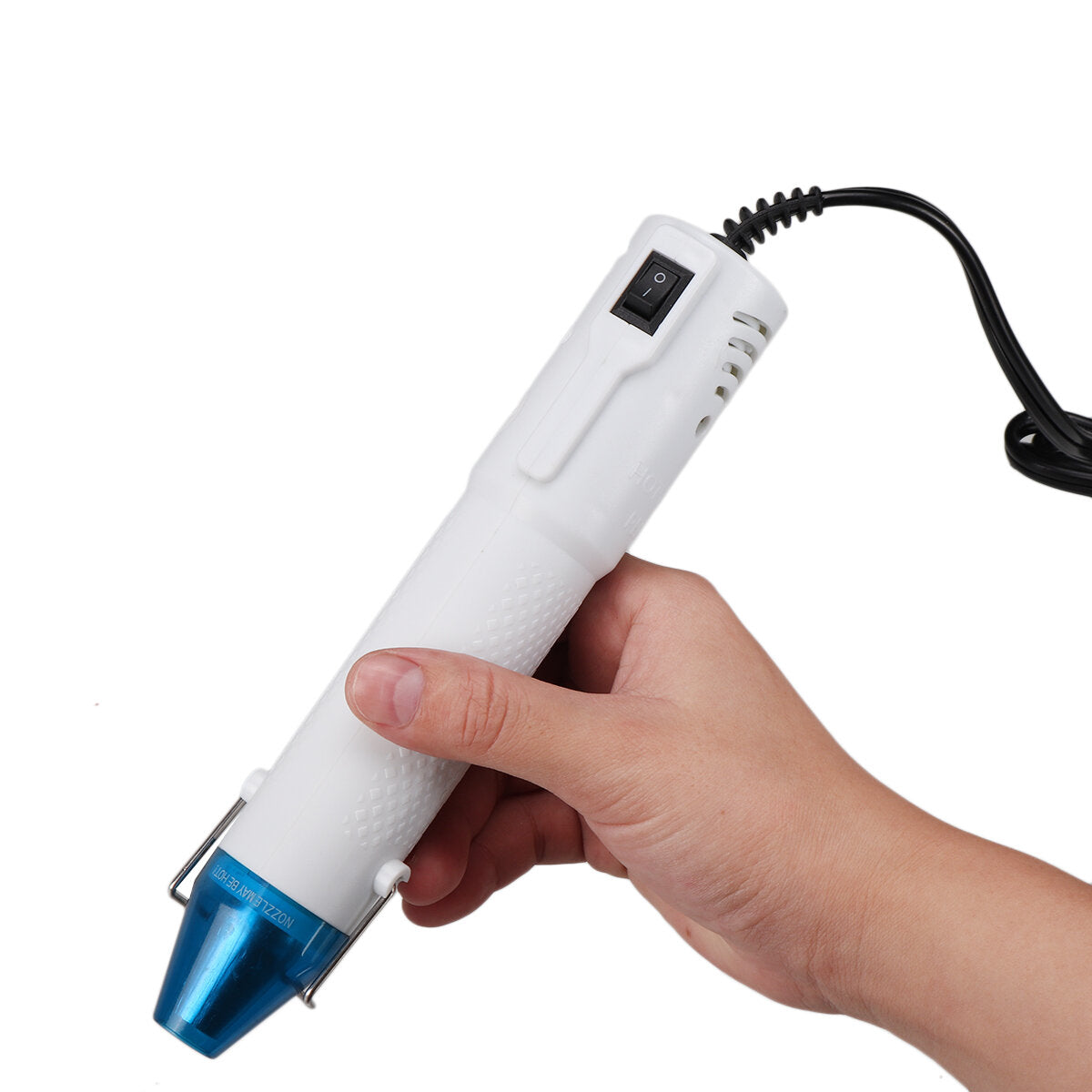 eu/us plug mini heteluchtpistool soft keramische krimpfolie quick setting tool rubber stempel dhz bolle poeder verwarming heteluchtpistool