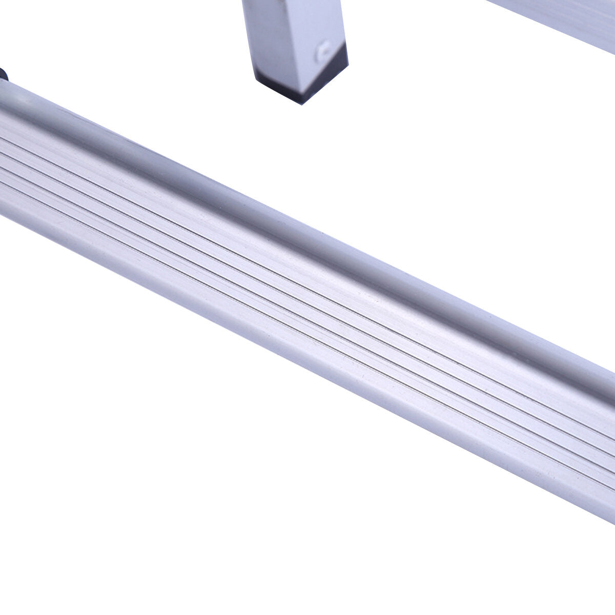 150kg maximale belasting 2 opstapkruk opklapbare ladder antislipveiligheid aluminium