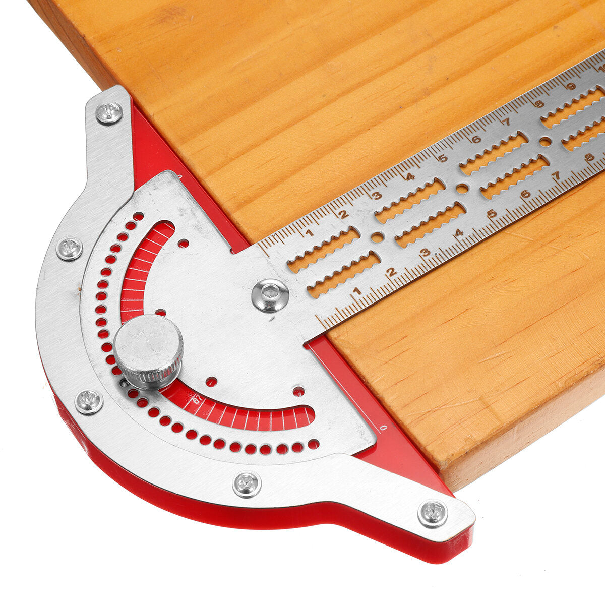 Gradenboog Hoekmaat Tool, 200* 300mm Rvs Hoekzoeker 0-180 Graden Gradenboog Hoek Gage voor Verf Kunstenaar Student Geometrie Gradenboog Hoekmaat Tool, 200* 300mm Rvs Hoekzoeker 0-180 Graden Gradenboog Hoek Gage voor Verf Kunstenaar Student Geometrie