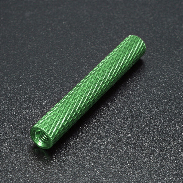 m3as16 50 stuks m3 30 mm gekartelde afstandsbout aluminiumlegering 6061 geanodiseerd afstandshouder multicolor