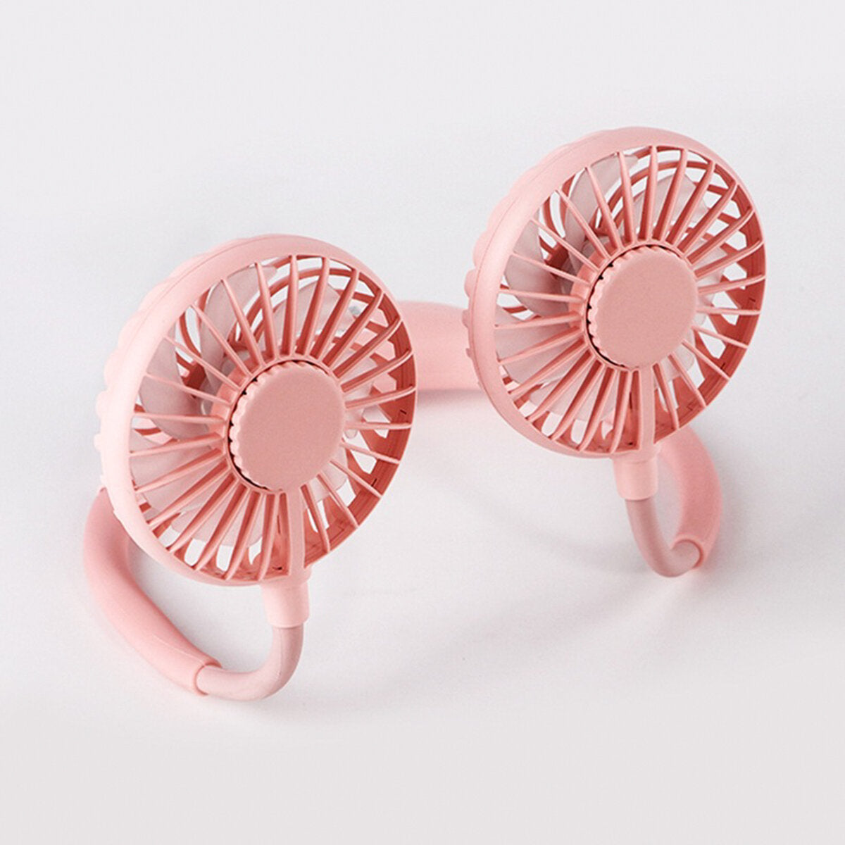 1200mah 3 gear led usb oplaadbare draagbare hangende nekventilator oplaadbare aromatherapie koelventilator mini sportfans