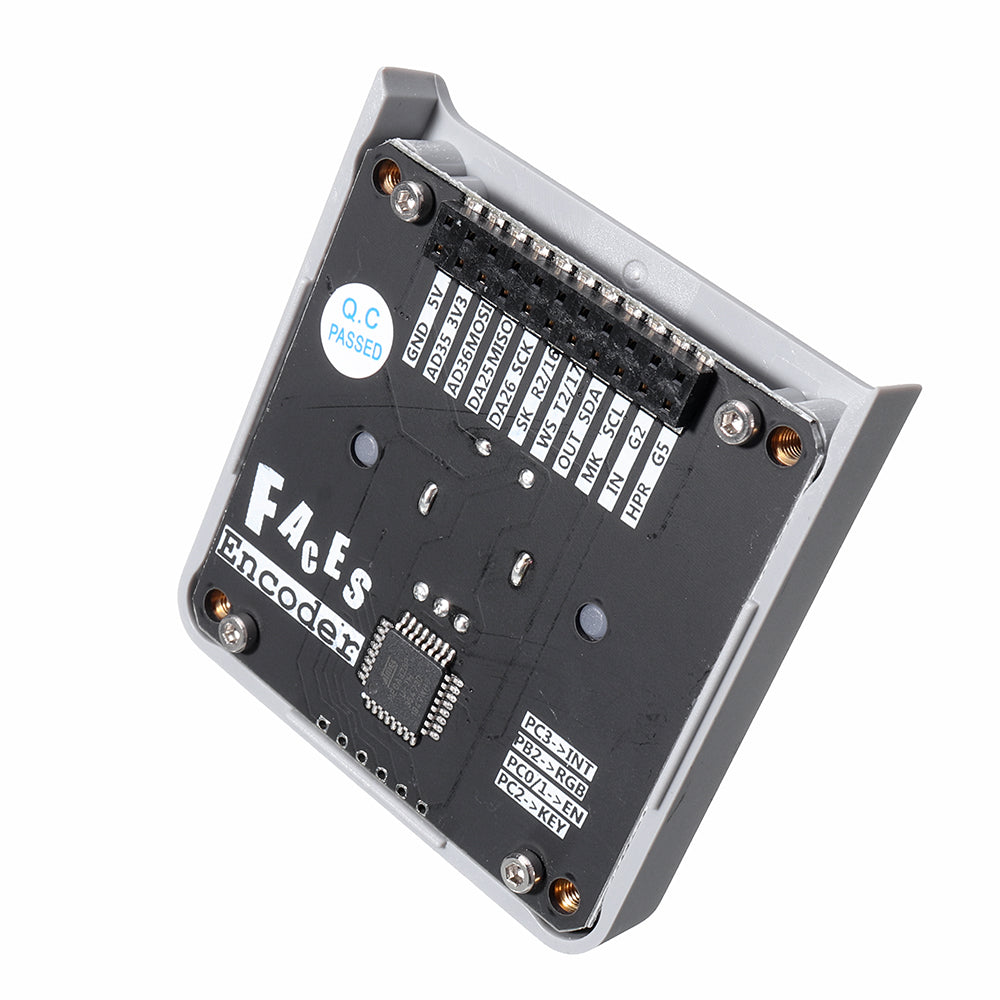 encoder module voor m5 stack gezichten esp32 zakcomputer met 12 stuks rgb led mega328 in i2c