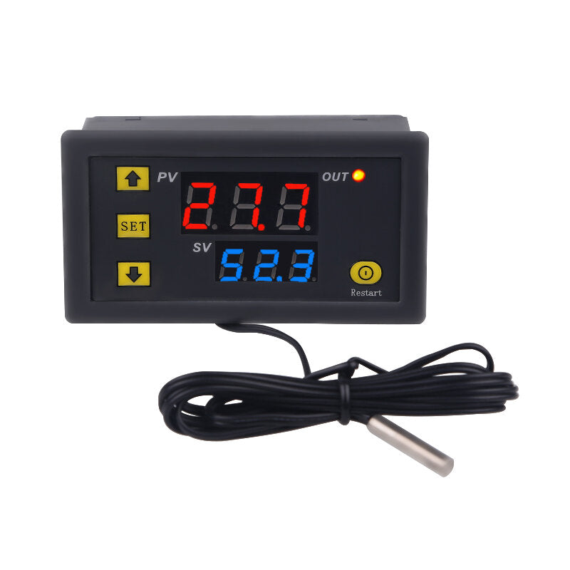 5 stuks dc12v temperatuurregelaar digitale display thermostaat module temperatuurschakelaar micro temperatuurregeling board