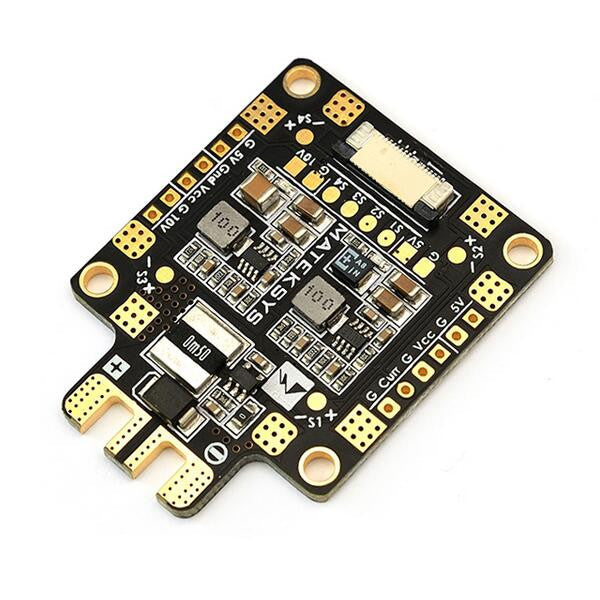 matek f405-osd betaflight stm32f405 flight controller + matek fchub-6s hub power distribution board
