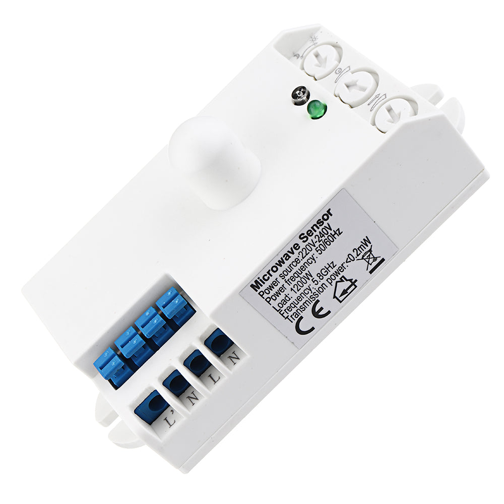 human inductieve sensor schakelaar microwave module ac220v-240v trap gang led lichten verstelbare afstand