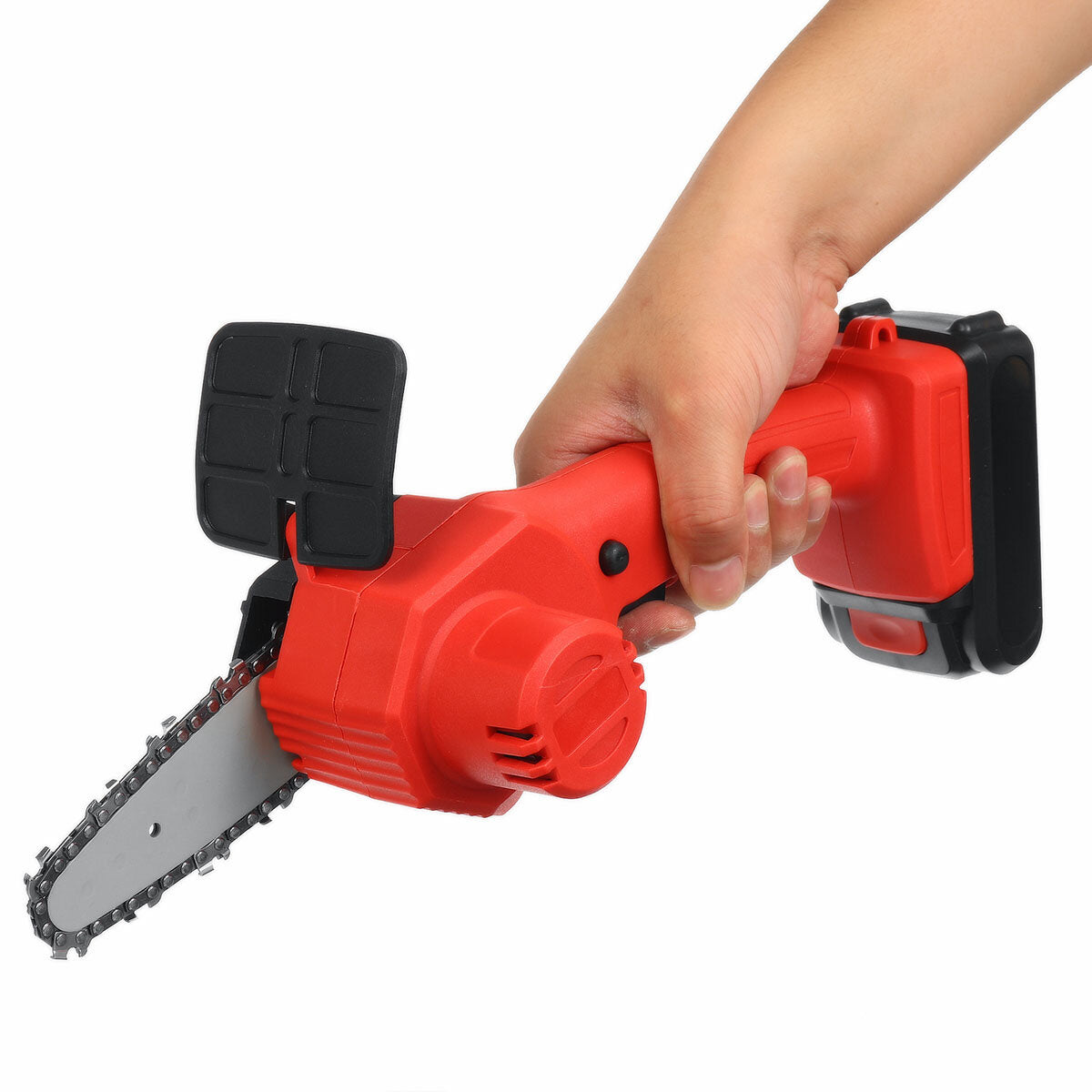 1600 w 21 v 4 inch oplaadbare elektrische kettingzaag handheld houtbewerkingssnijder met 1/2 stuks batterij