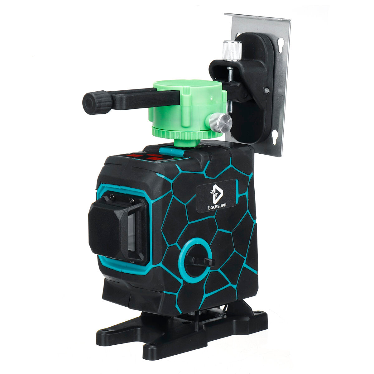 3d 12-lijns groen licht laserniveau digitale zelfnivellerende 360 graden roterende meettool
