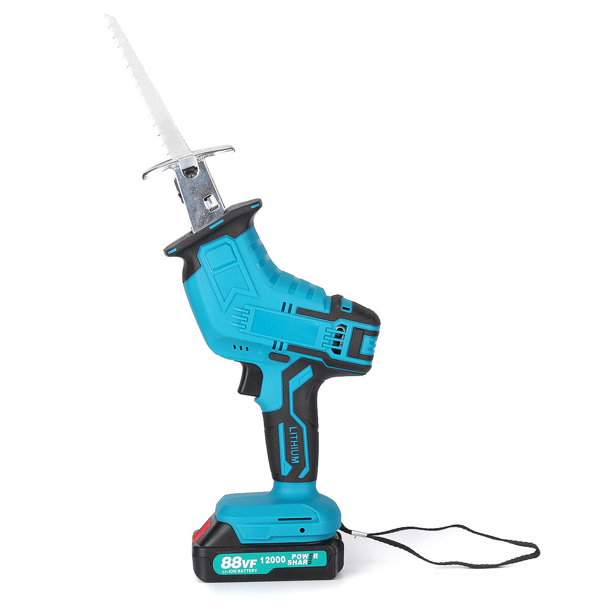 88v 12000mah accu-reciprozaag instelbare snelheid elektrische kettingzaag voor hout