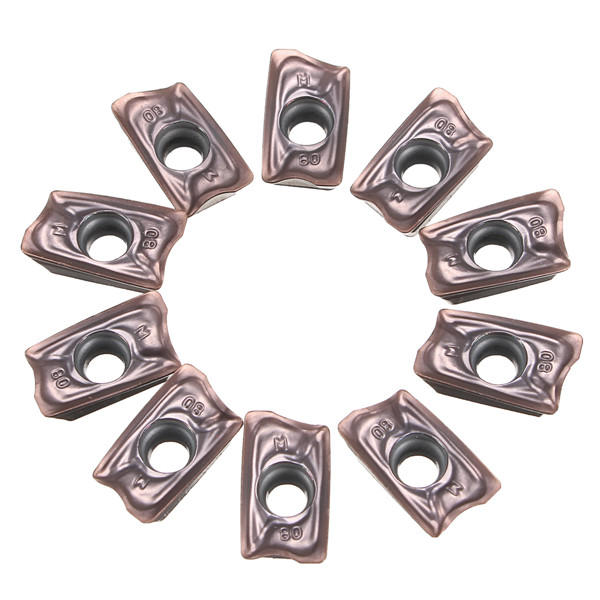 10 stuks a0mt123608peer-m vp15tf cnc blade carbide inserts frezen cutters