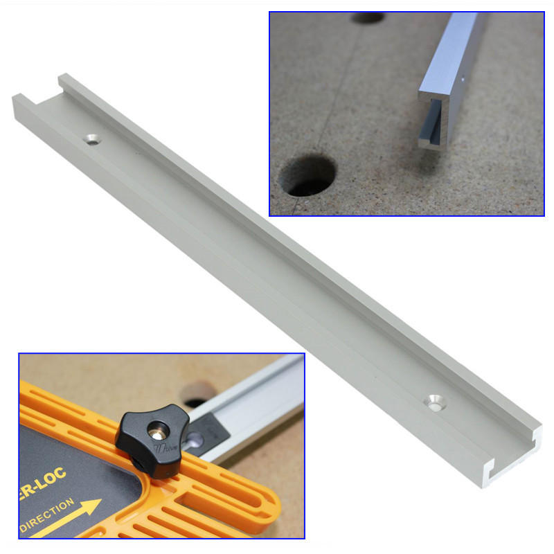 12 inch 300 mm t-tracks t-slot mitre track jig armatuur slot voor routertafel