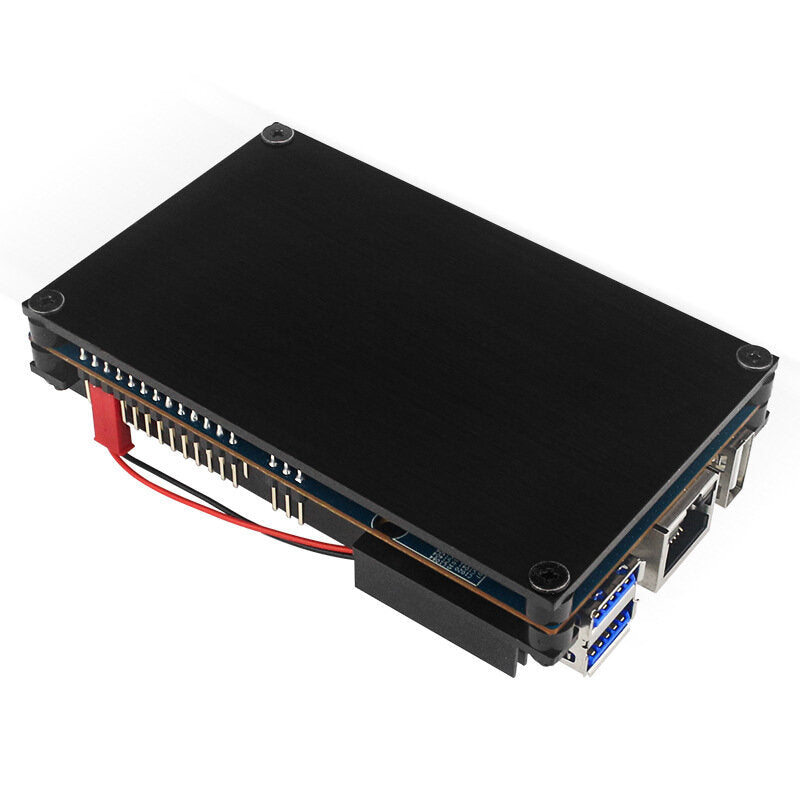 oranje pi5 aluminium behuizing koelradiator met koellichaamventilatorbeschermingsdoos voor orange pi 5