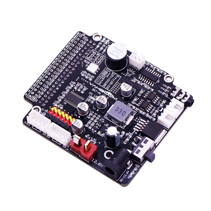 yahboom raspberry pi-uitbreidingskaart voor ai visual robot gpio spraakuitzending motor drive multifunctionele driveruitbreidingskaart
