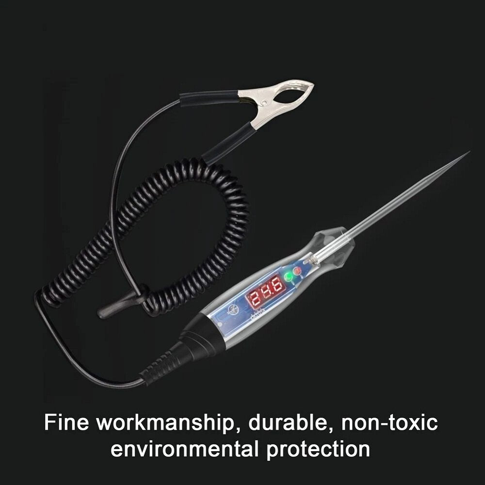 3-60v ns836 led digitale display bidirectionele spanningstester handheld draagbare auto circuit tester automotive onderhoud testen tool