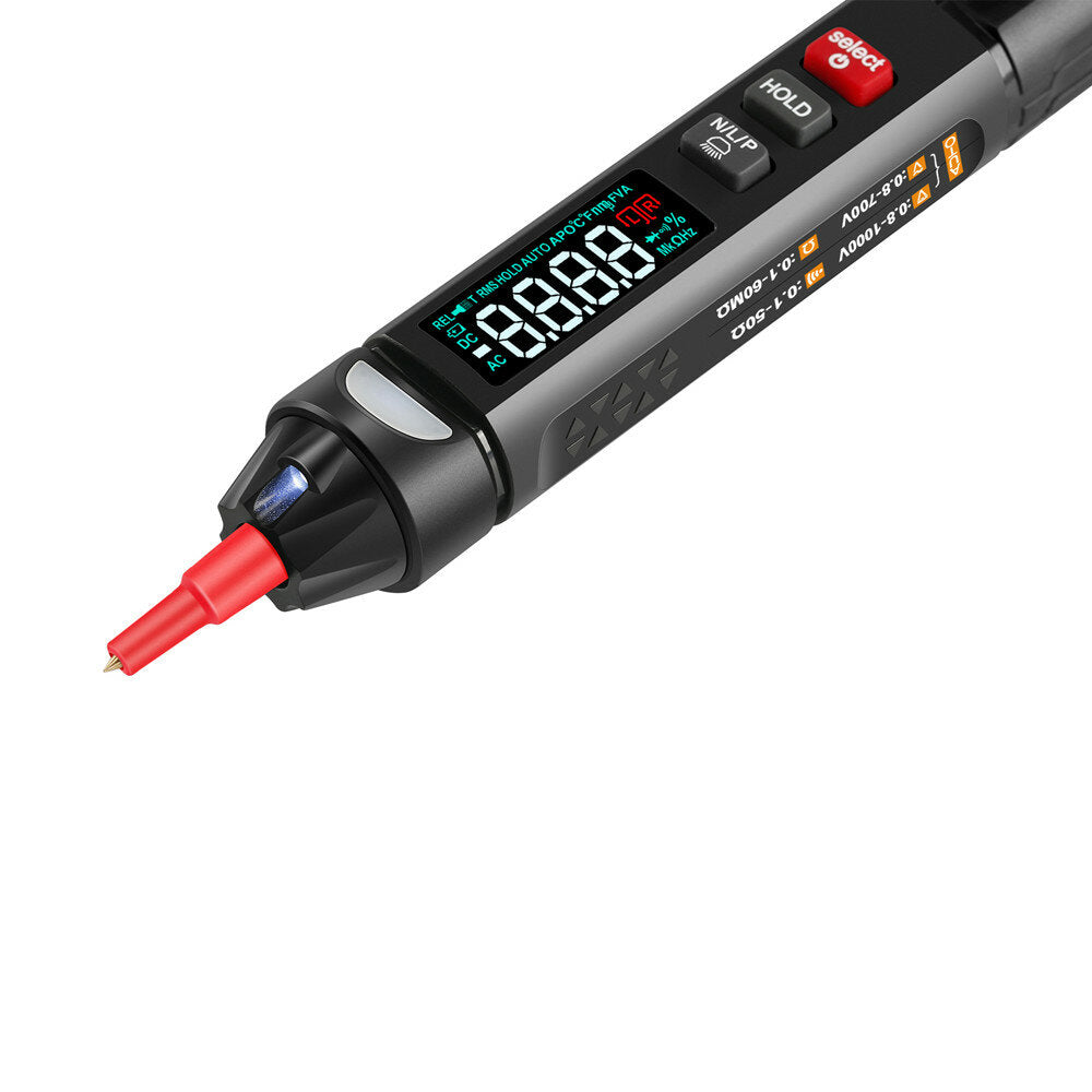 mt007/mt007 pro/mt007 pro-en true rms digitale multimeter + spanningstestpen + fasevolgordemeter 3 in 1 kleurenscherm spraakuitzending