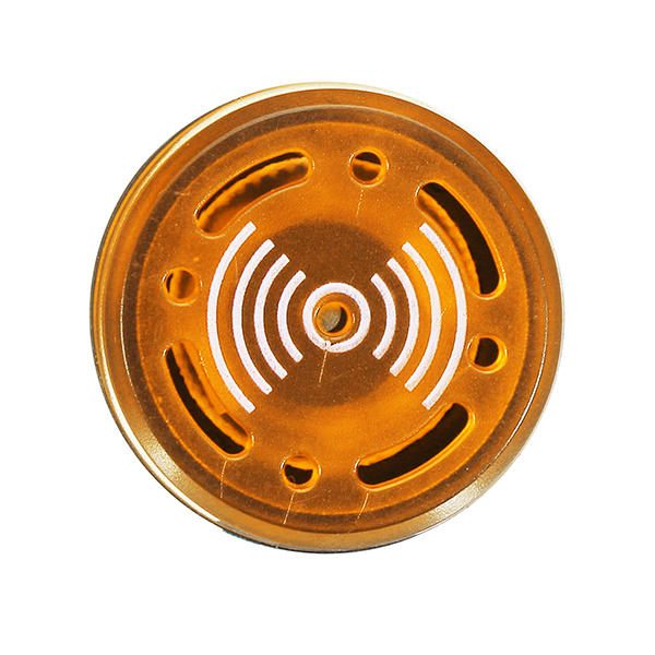ac 220v 22mm flash zoemer indicatielampje signaallamp geel