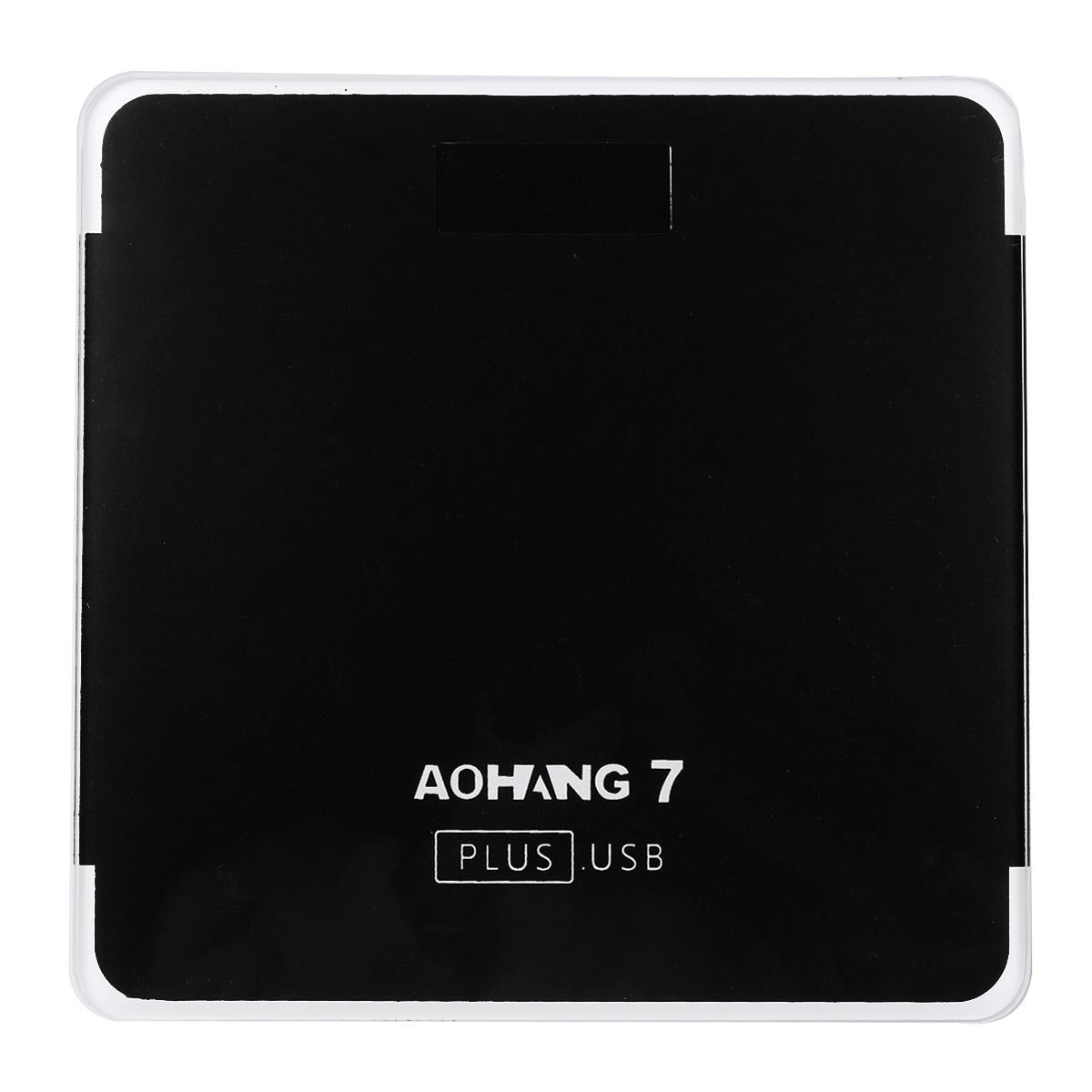 aohang 7 plus usb-versie 180kg lcd elektronisch digitaal gehard glas weegschaal