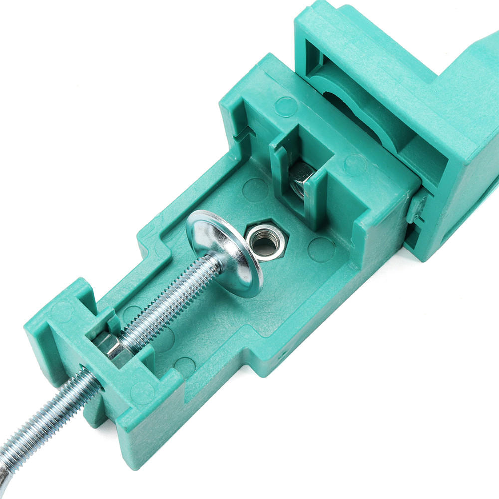 knabbelen metaal snijden zaag cutter tool houtbewerking dubbele kop plaat boor houder