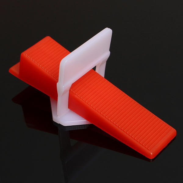 500 stuks clips + 200 stuks wiggen tegel leveling systeem spacer + tang