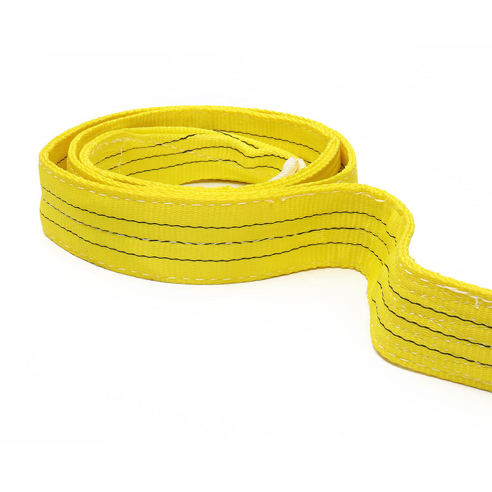 2 m-10 m 3 ton polyester platte webbing hijsband gecertificeerde duplex vrachtriem hijsriem