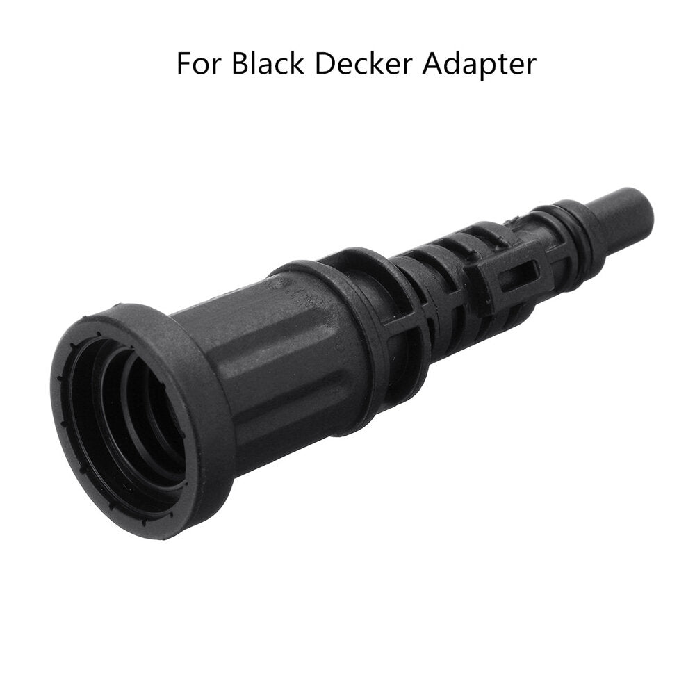 hoge druk driehoeksborstel & adapter voor autowasmachine bosch s7 / black decker s4