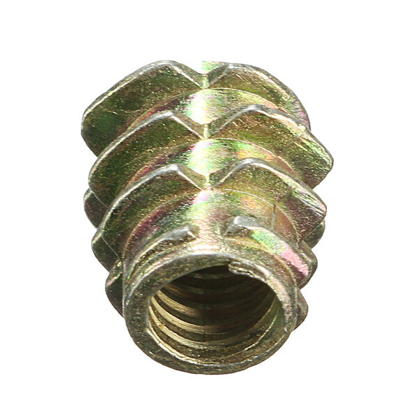 9 maat m4 m5 m6 m8 m10 hex drive schroef in schroefdraad insert voor hout type e