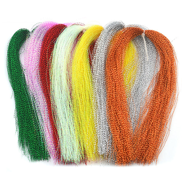 zanlure 150pcs 18colors lure tying making met crystal flash fly tying materiaal