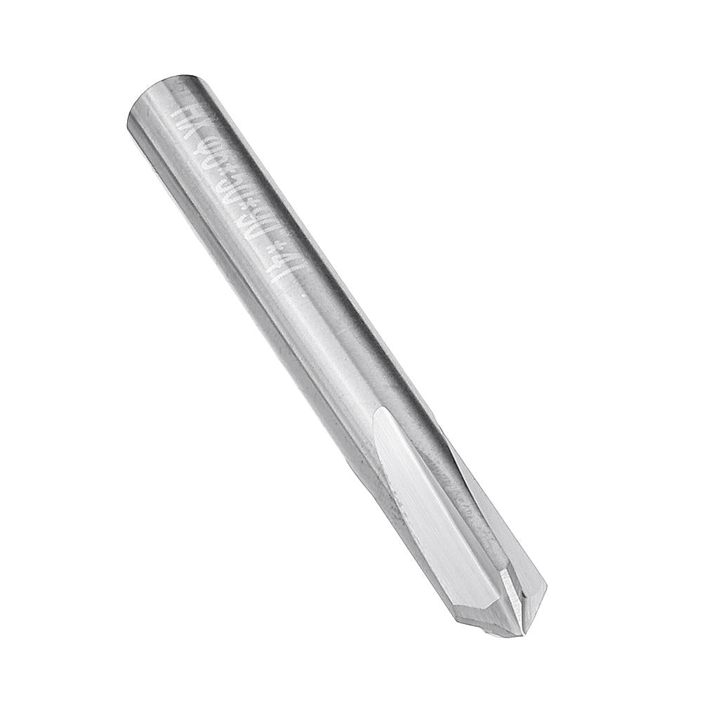 3-12mm 4 fluiten 90 graden afschuinfrees voor aluminium wolfraamstaalfrees