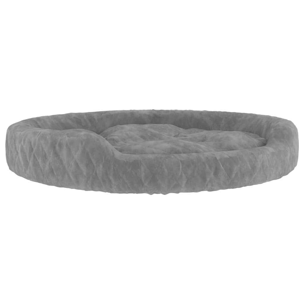 hondenmand 110x90x23 cm pluche grijs