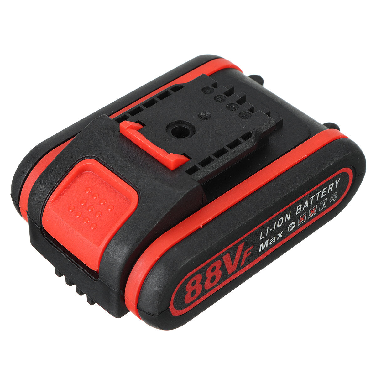 4 inch 88vf draadloze elektrische eenhandszaag kettingzaag houtbewerking snijgereedschap w/1 pc of 2 stuks batterij kit