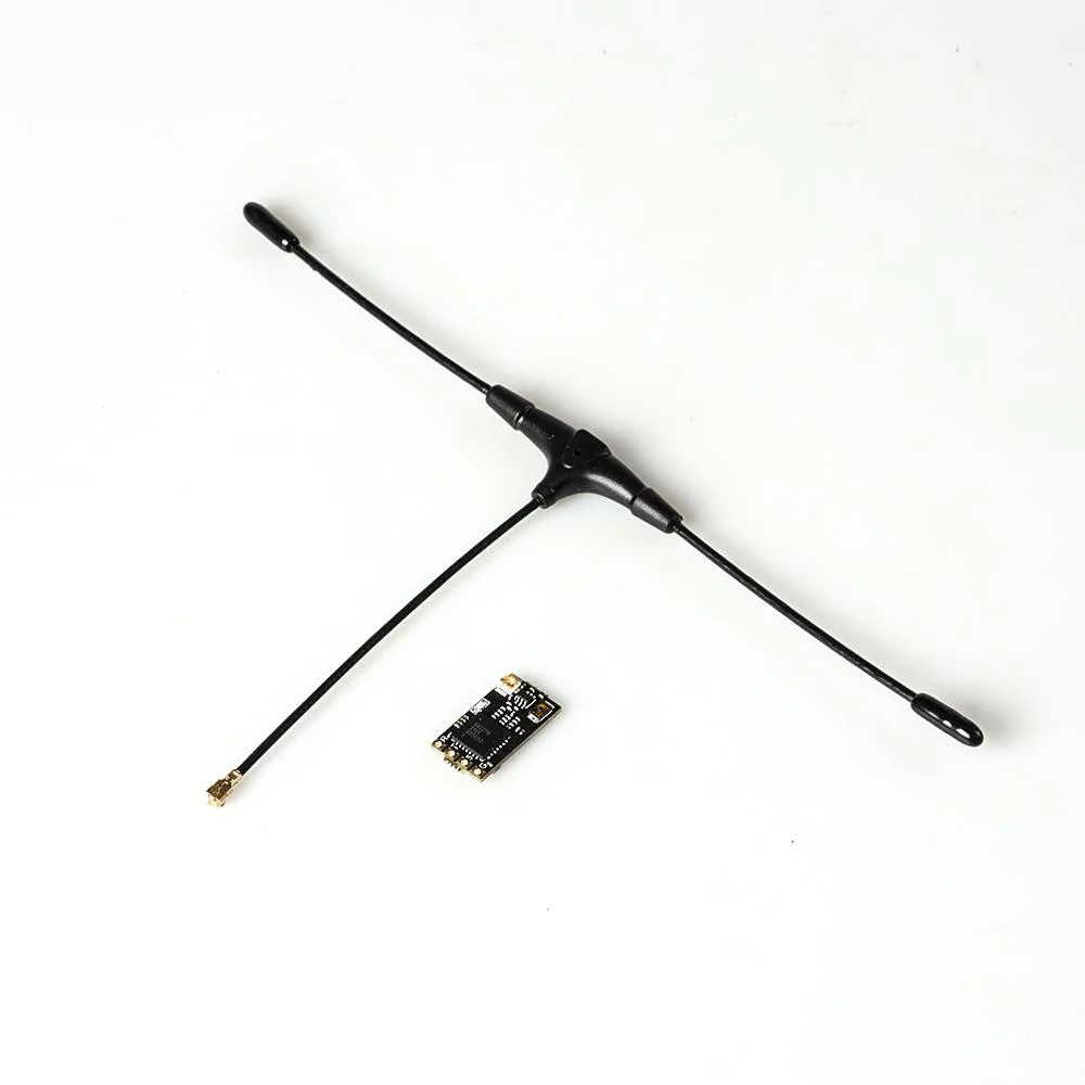 hglrc expresslrs elrs 900rx long range low latency-ontvanger met 915 mhz omnidirectionele t-antenne voor fpv racing drone
