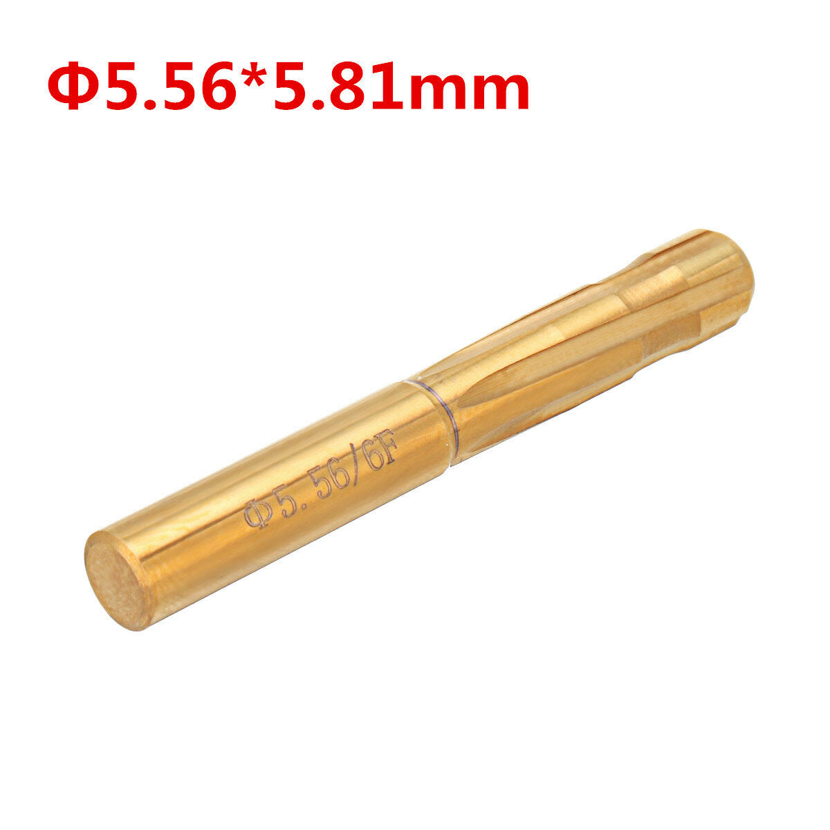 6 fluiten spiraal ruimer push rifling knoppen dubbellaags blade ruimer rifled vat machine ruimer