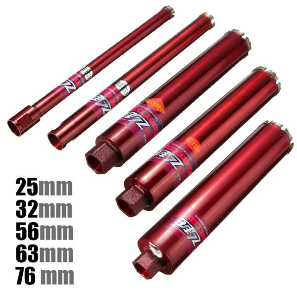 waterdiamantboor 25/32/56/63/76mm diamantgatzaagmuurboor