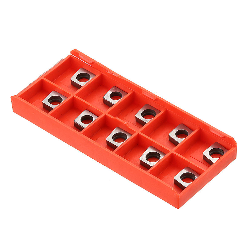 10 stuks carbide shim accessoires cutter pad mc0903 / mc1204 / mc1604 / mc1904 voor cnc draaibank gereedschap