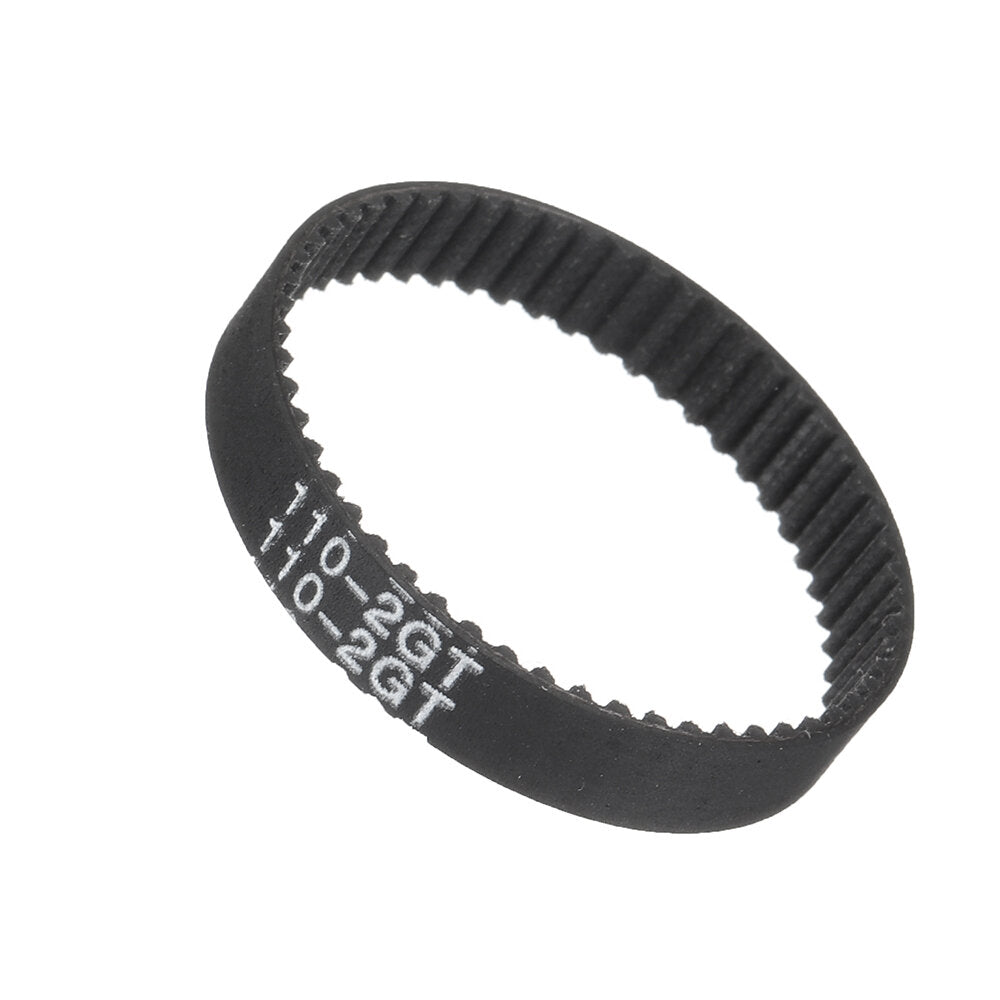 gt2 6 mm distributieriem met gesloten lus antislip versie 2gt 110/112/122/158/200/280/300/320/400/610/852/1220 mm rubberen synchrone riem