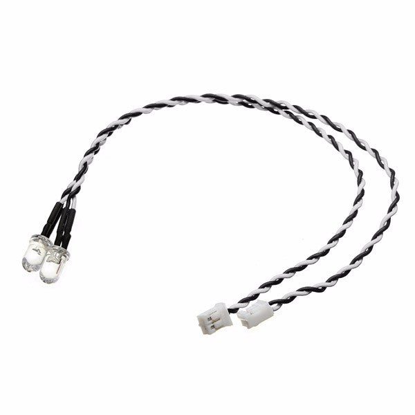 2pcs 3mm rc auto voor- en achterlichten