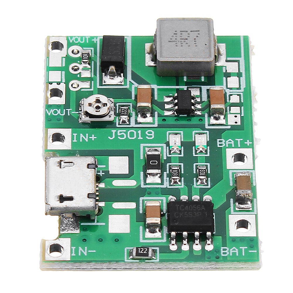 20 stuks 3.7 v 9 v 5v 2a verstelbare step up 18650 lithium batterij opladen ontlading geïntegreerde module