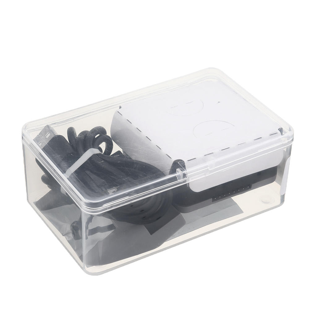 m5stack pm2.5 sensormeter usb power sht20 met zwarte basiskern