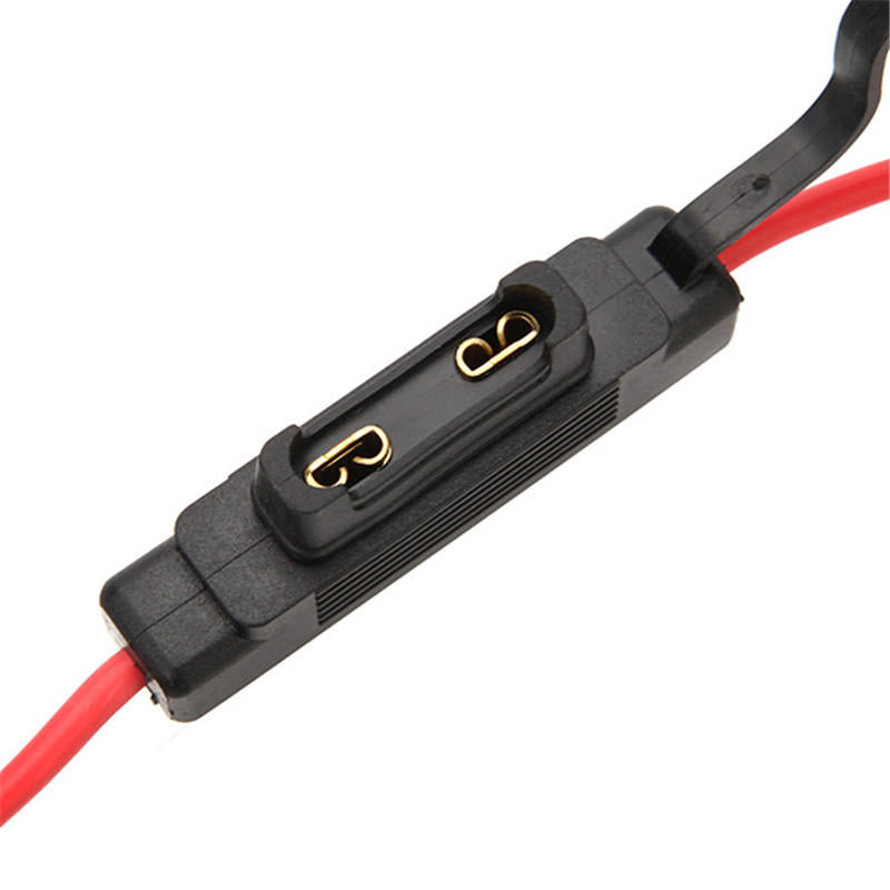 hs-812 grootblad inline car fuse houder waterdicht 10 awg gause met 30amp-zekering