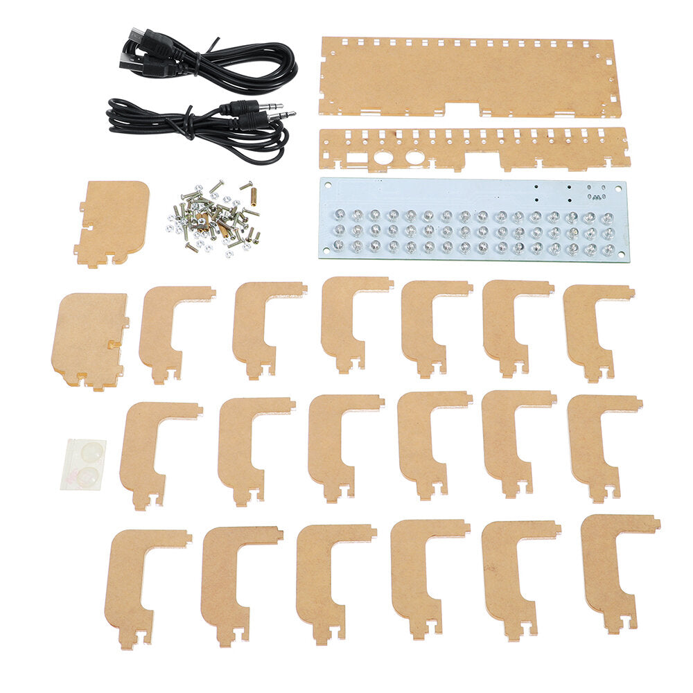 wdt10160 led-licht. eenrijige ademhalingsmuziekspectrumset
