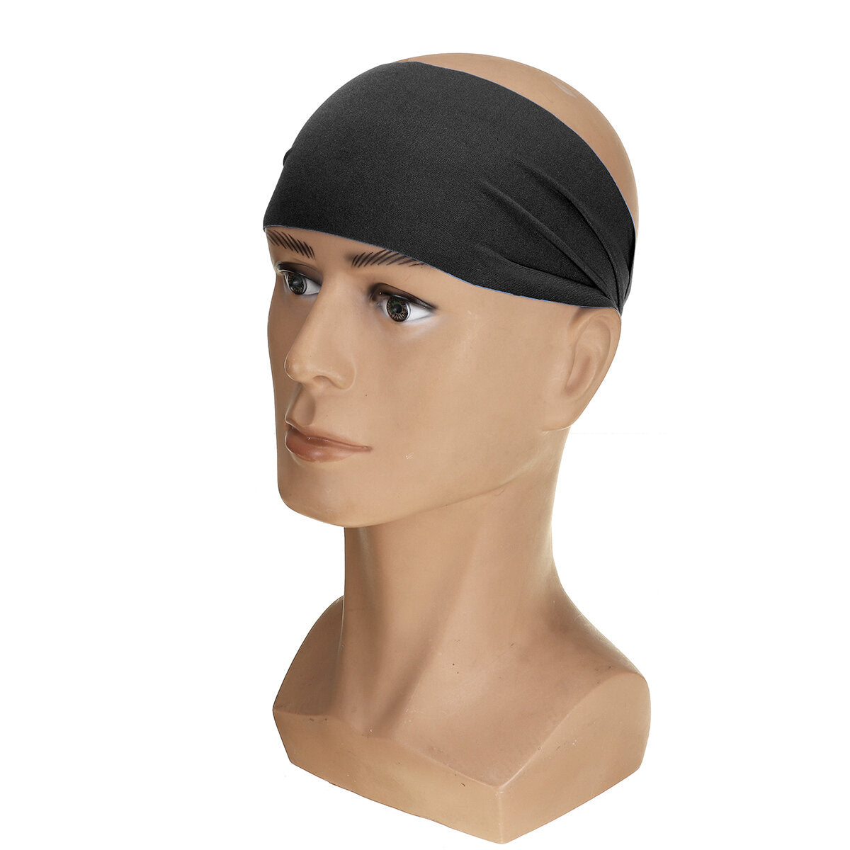 elastisch yoga hoofdband fitness bandage running sport zweetband ademend 6 kleuren